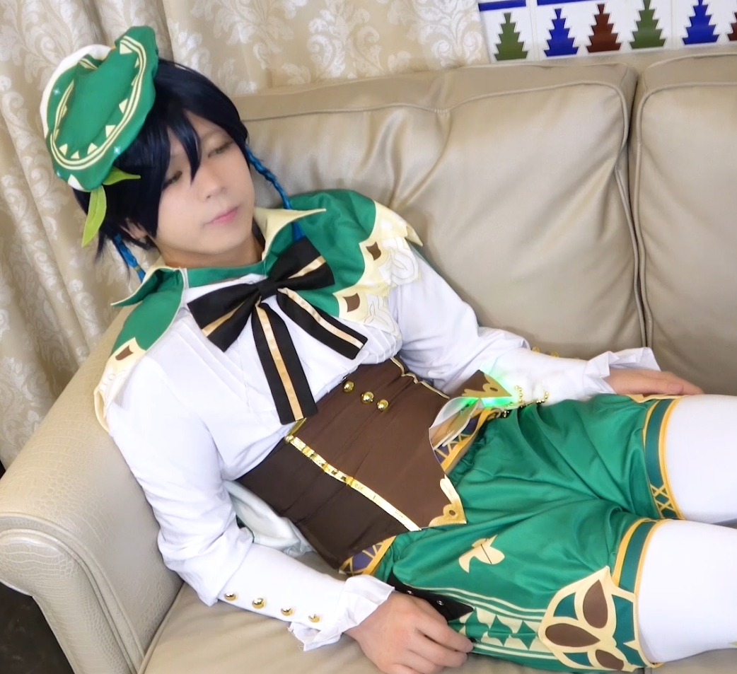 好勾人原神温迪伪娘cos1v1.6G自行打包