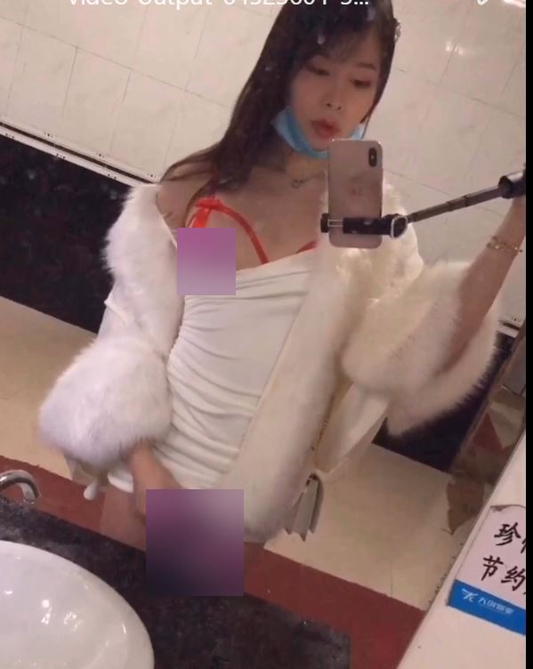 长沙TS思妮公园领地标记实录1V1.7G身姿曼妙